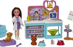 Set de joc Chelsea Vet Barbie MATTEL