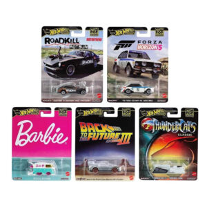 Masina Hot Wheels Premium Back To The Future in asort MATTEL
