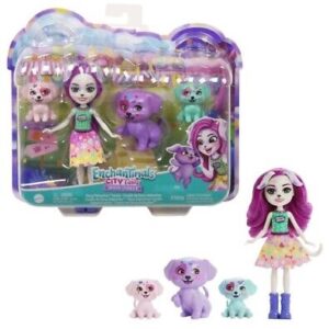 Set Enchantimals Dessa si 3 catalus Dalmatin MATTEL