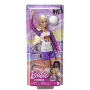 Papusa Barbie - Jucatoare de volei Mattel