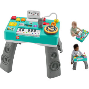 Jucarie muzicala Laugh & Learn Mix & Learn DJ Table Fisher-Price MATTEL
