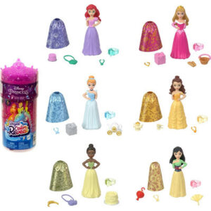 Papusa Disney Princess Color Reveal cu 6 Surprises MATTEL