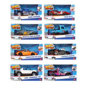 Masina inertiala Hot Wheels Pull-Back Speeders in asort MATTEL