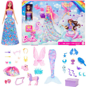 Advent Calendar Transforma-te in Sirena si Multe Altele Barbie MATTEL NY