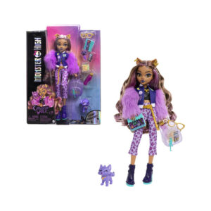 Papusa Monster High Claudia cu animale de companie si accesorii Mattel
