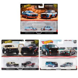 Masina premium 2 buc in cetie Hot Wheels MATTEL
