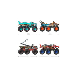 Set de joc Pista Hot Wheels Monster Trucks Arena BoneShaker Ultimate Crush