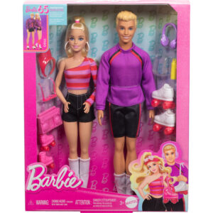 Set 2 papusi Fashionista cu accesorii Barbie MATTEL