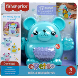 Jucarie Pets Mix & Match cu 18 piese Fisher-Price Mattel
