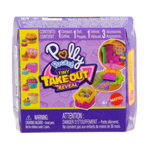 Set de joc Papusa Polly Pocket Tiny Take Out Reveal Assortment Mattel