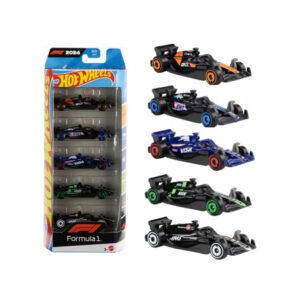 Set masinute 5 buc Hot Wheels Formula 1 MATTEL