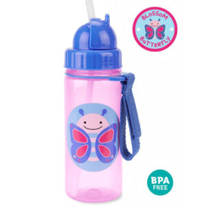 Sticluta cu pai Zoo Fluturas SKIP HOP