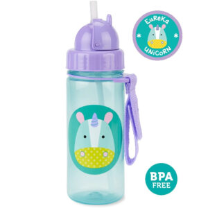 Sticluta cu pai Zoo Unicorn SKIP HOP