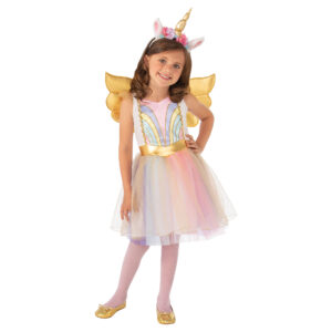 Costum Rochie Fete - Unicorn mar. 5-6 ani RUBIES