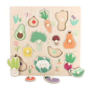 Puzzle din lemn Legume VILAC