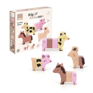 Set de animale de ferma magnetice-Sarah Betz VILAC