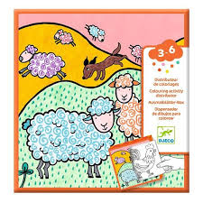 Set creativ de desenat Ferma Djeco