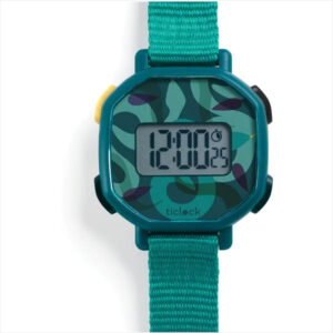Ceas de mana digital Green Snakes Djeco