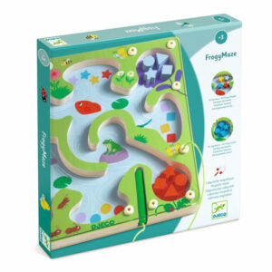 Labirint magnetric din lemn Broasca DJECO
