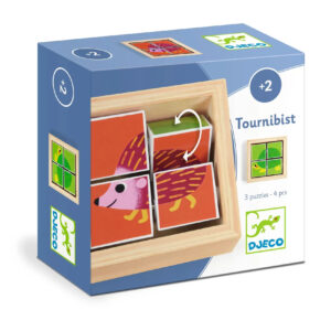 Puzzle forme rotative Tournibist Djeco