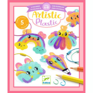 Set creativ Artistic Aqua Kawaii keyring DJECO