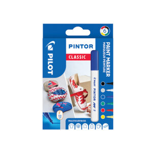 Set markere vopsea 2,9mm Pintor Classic, 6 culori Pilot