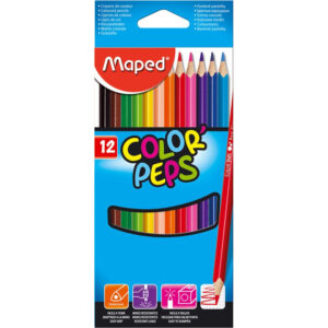 Creioane colorate MAPED Star/12