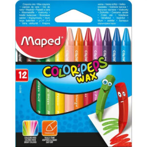 Creioane din ceara MAPED/12