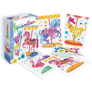 Set de creatie Pictura pe numere mini Carusel Aquarellum SentoSphere