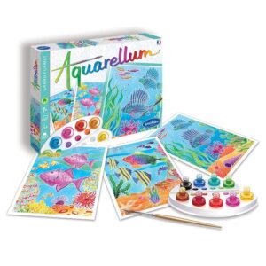 Set de creatie Pictura pe numere Peste Aquarellum SentoSphere