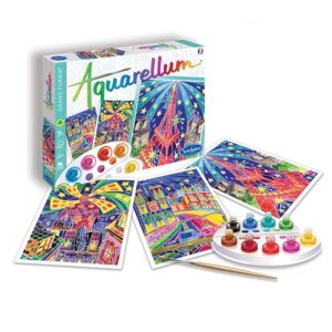 Set de creatie Pictura pe numere Paris Aquarellum SentoSphere
