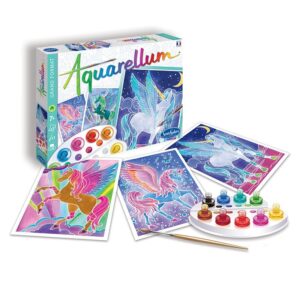 Set de creatie Pictura pe numere Pegas Aquarellum SentoSphere