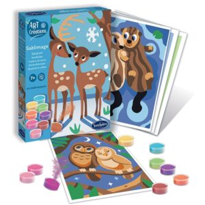 Set de creatie cu nisip Cerb SentoSphere