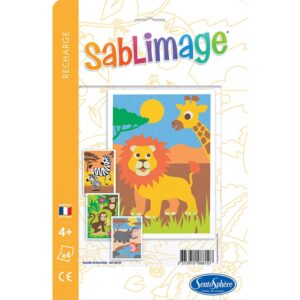 Set de creatie cu nisip Animale din America de sud Sablimage SentoSphere