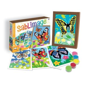 Set de creatie cu nisip Fluturi Sablimage SentoSphere