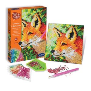 Set de creatie Pictura cu diamante Vulpe SentoSphere