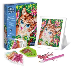 Set de creatie Pictura cu diamante Pisica SentoSphere