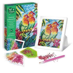 Set de creatie Pictura cu diamante Papagal SentoSphere
