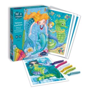 Set de creatie cu sclipici - Sirene SentoSphere