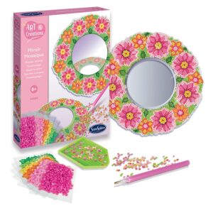 Set de creatie Oglinda din mozaic cu diamante Flori SentoSphere
