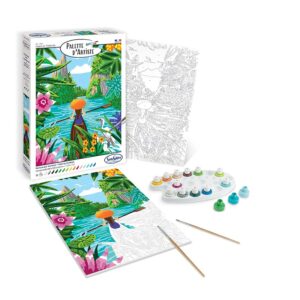 Pictura pe numere -Lagon en Thailande Palette d'artiste Sentosphere