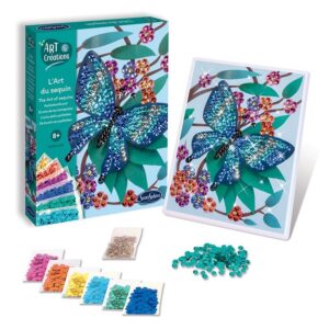 Set de creatie Fluture de arta cu paiete SentoSphere