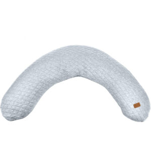 Perna gravida Beaba Big Flopsy 170 cm Fleur de Coton Heather Grey Beaba