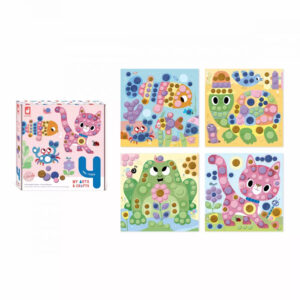 Set creativ Stickere rotunde Janod. J07742. buc