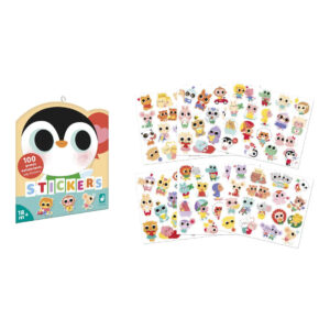 100 Stickere in Foi &mdash; Pui de Animale JANOD