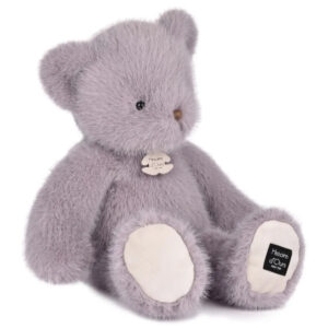 Jucarie plus Ursulet CLEMENTIN Gris Lavande 38 cm DOUDOU