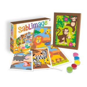 Set de creatie cu nisip Fauna salbatica africana Sablimage SentoSphere
