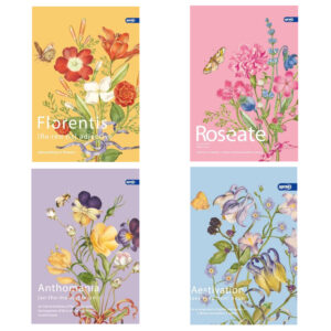Caiet A5, mat / UV 40+2 foi, Floral Spree