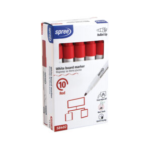 Marker pentru tabla alba, 4.5 mm, rosu Spree