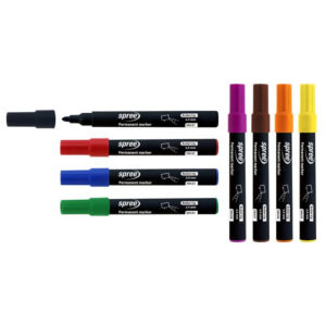 Marker permanent, 4.5 mm, rosu Spree
